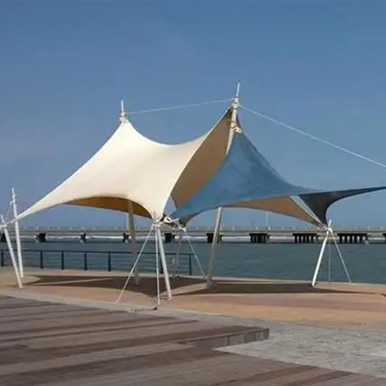 镇赉县膜结构景观棚