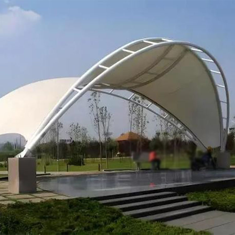 镇赉县膜结构景观棚