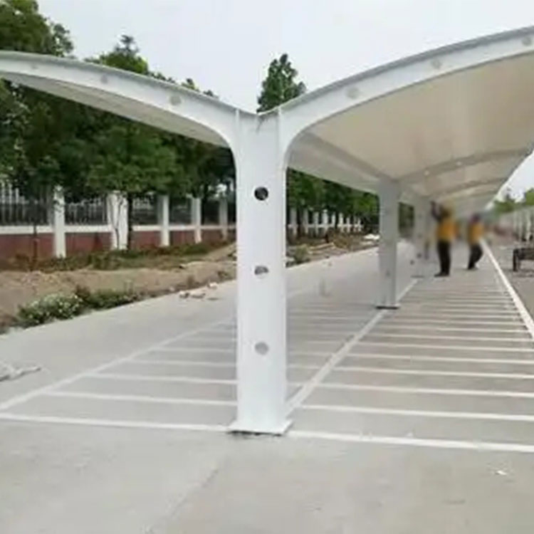 镇赉县膜结构电动车棚