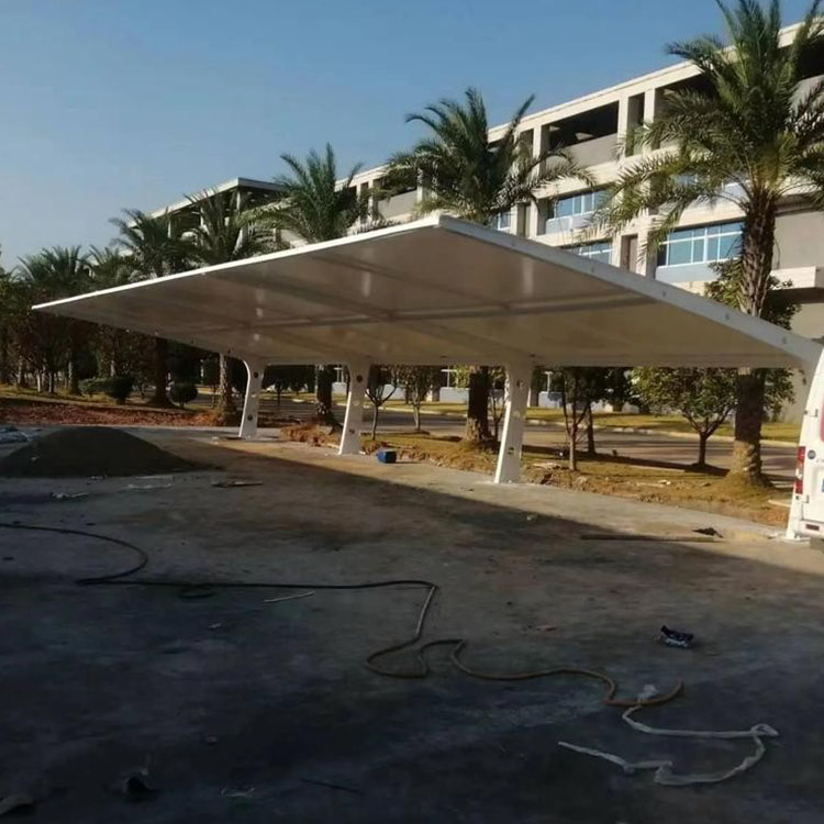 镇赉县膜结构汽车棚